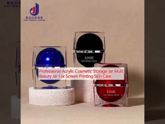 Professional Acrylic Cosmetic Storage Jar Multi Beauty Jar Để in màn hình chăm sóc da