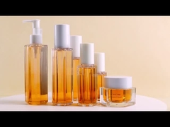 Ưu tiên 100ml 120ml 200ml Bao bì mỹ phẩm Nhựa sáu góc Lotion chai với máy bơm xịt sương mù cơ thể