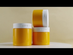 Các bình kem cơ thể mờ 500g 700g Khối chứa bơ cơ thể nhựa