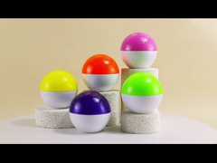 Sản phẩm bán buôn 50ml Body Butter Scrub Jar Container Empty Ball Shaped Ice Flower Face Cream Jar 50g Skin