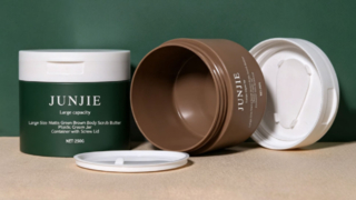 250ml 300ml Luxury Custom Flip Vít Cap Mỹ phẩm Chăm sóc da Mặt Mặt nạ Tóc Kem tẩy tế bào chết toàn thân bằng nhựa