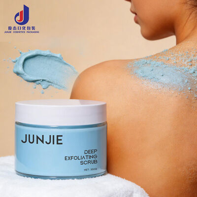 Plastic Injection Body Scrub Jar with Lid Wide-mouth Custom pp Bottle Face Hair Mask Beauty Salon Capacity High 80G-300G